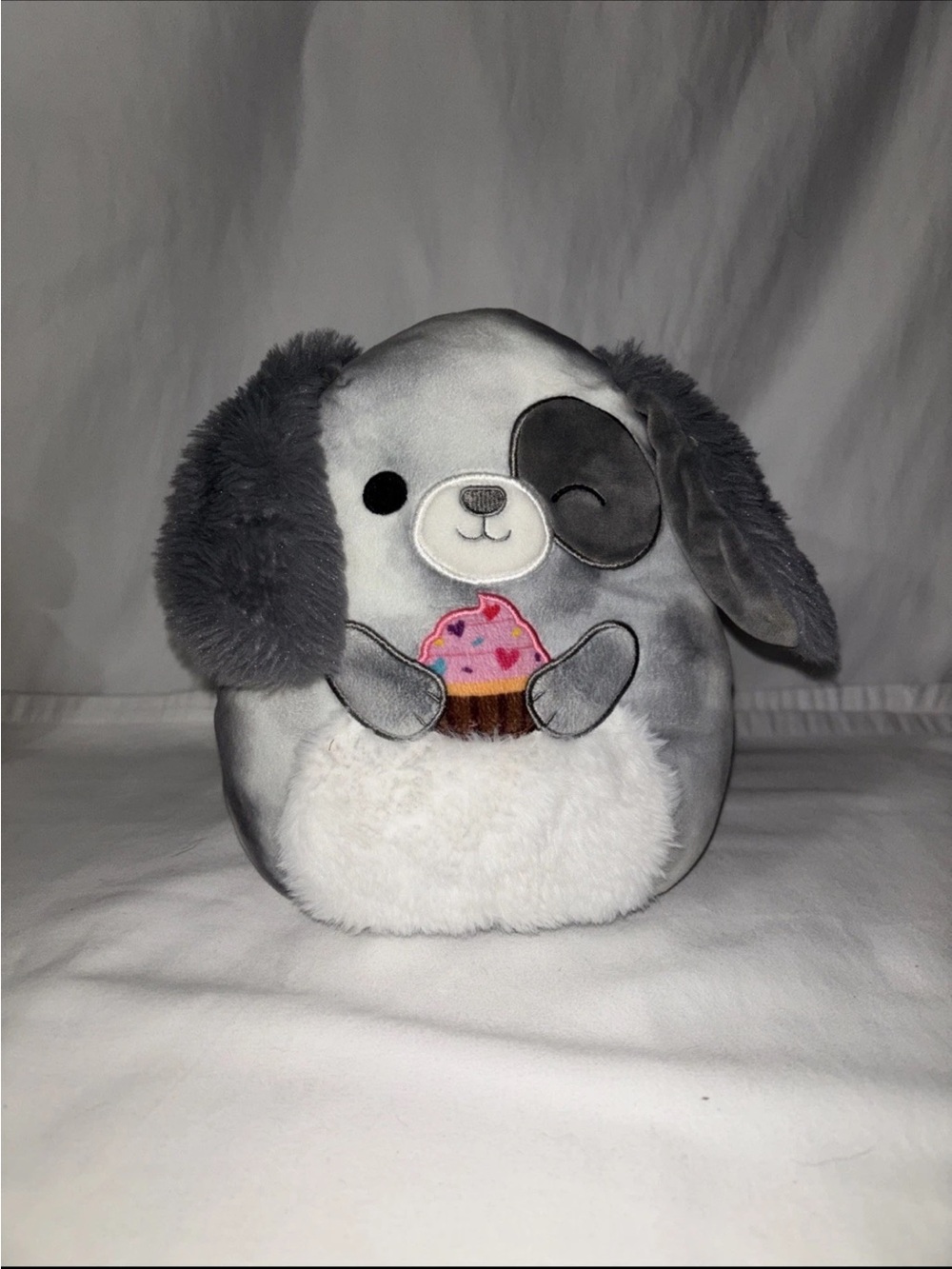 Squishmallows Gustavo the Dog Valentines Plush